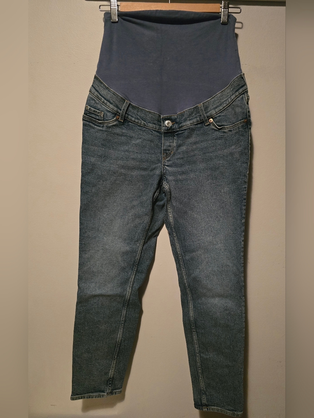 H&M Maternity Blue Denim Skinny Jeans